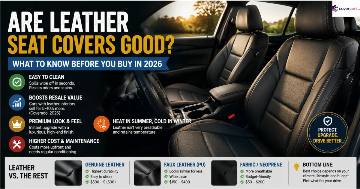 are leather seat covers good