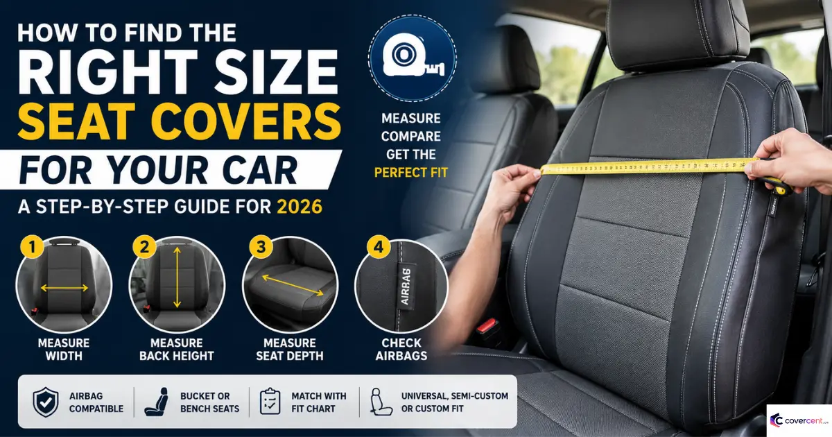 how to find the right size seat covers for your car