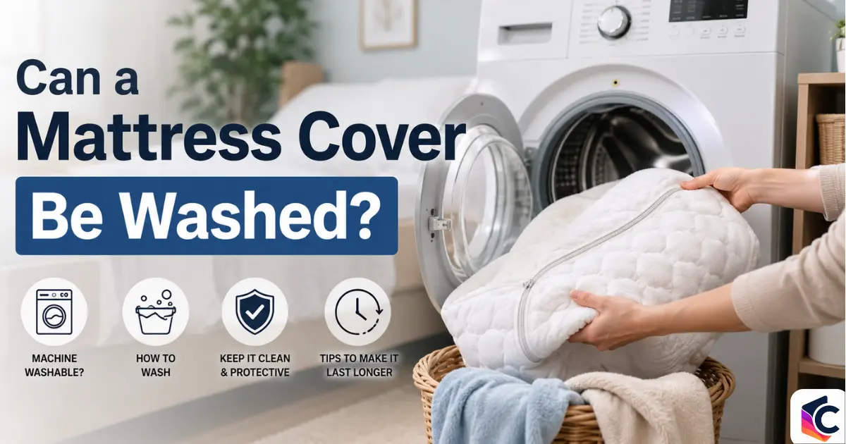 can a mattress cover be washed