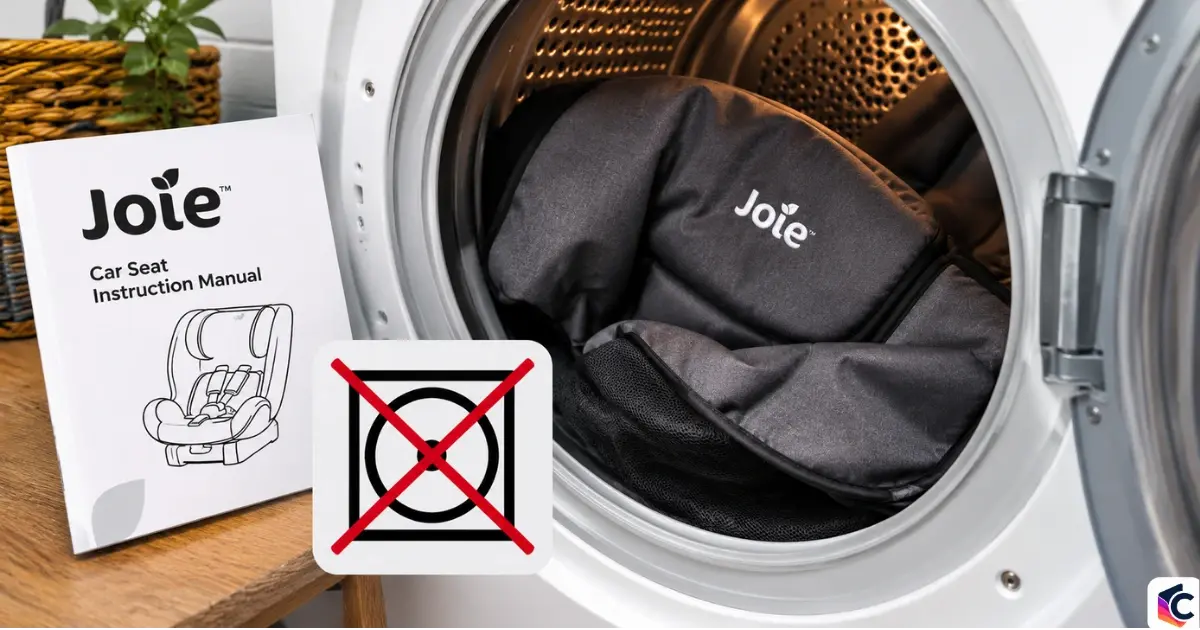 can you tumble dry a joie car seat cover