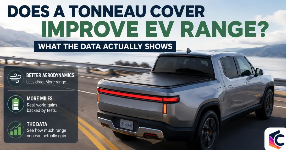 does a tonneau cover improve ev range