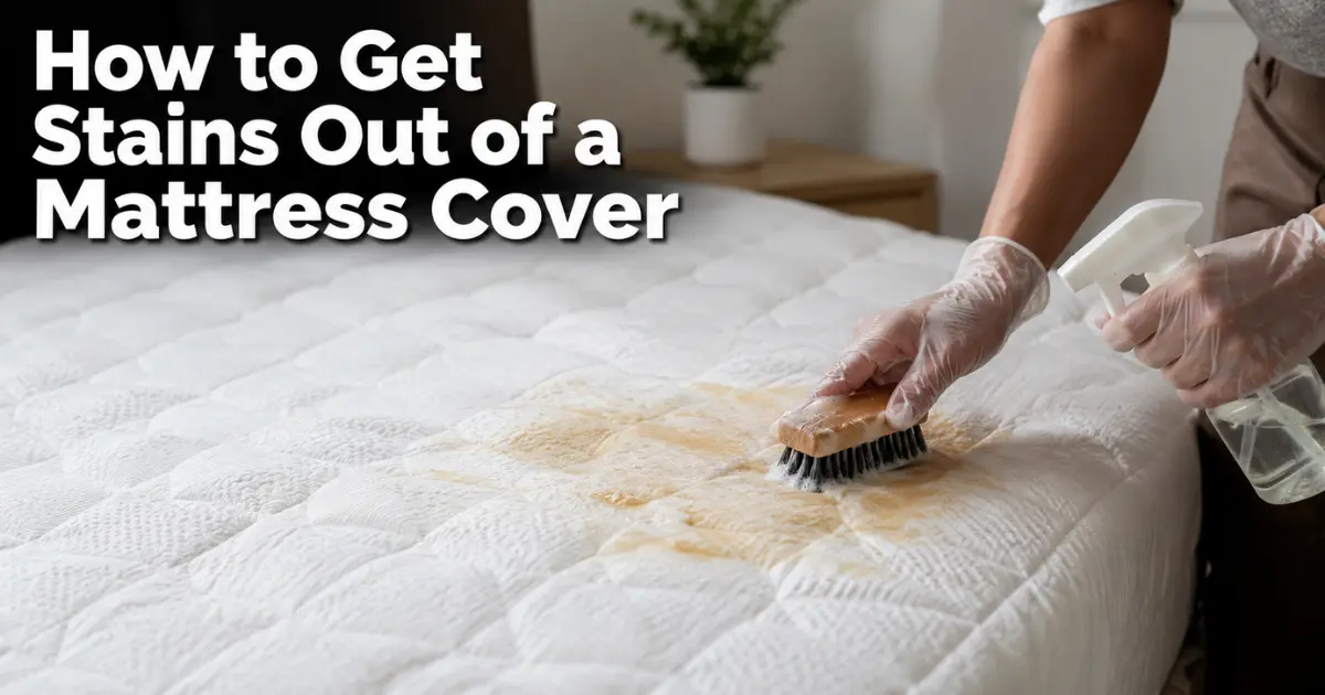 How to Get Stains Out of a Mattress Cover: A Step-by-Step Guide for 2026