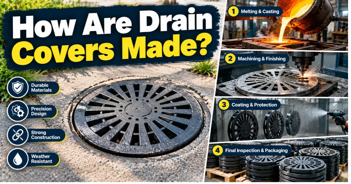 How Are Drain Covers Made? The Casting and Fabrication Process in 2026