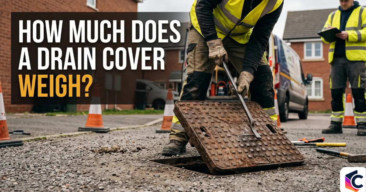 How Much Does a Drain Cover Weigh? Weights by Material and Size in 2026