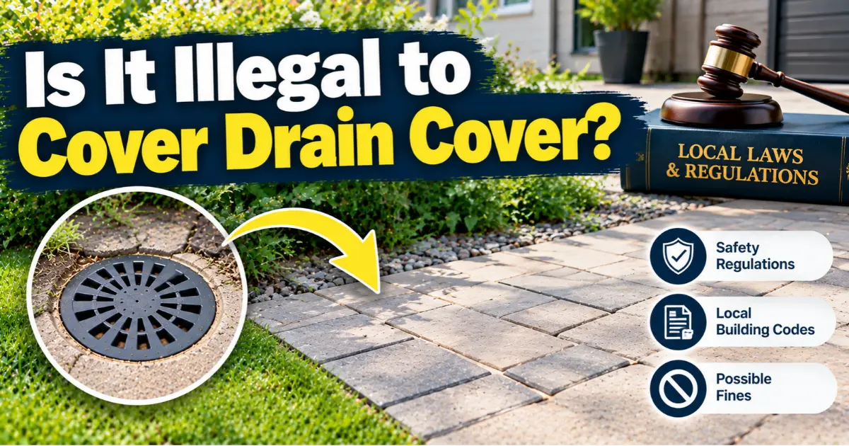 Is It Illegal to Cover a Drain Cover? What UK Homeowners Need to Know
